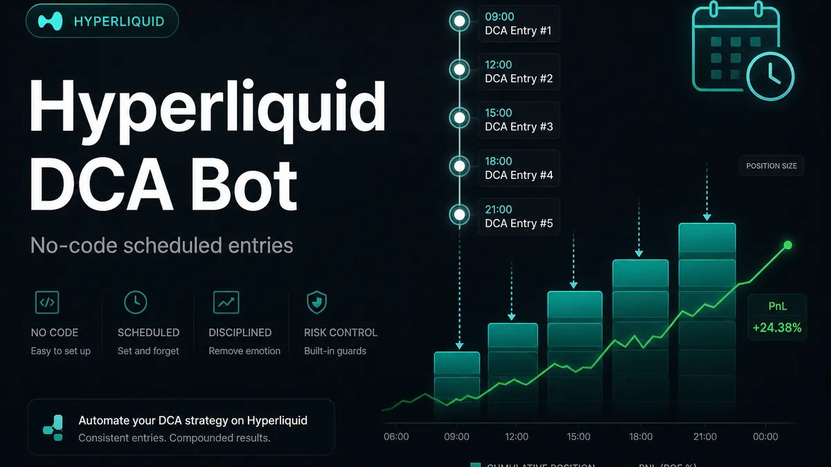 Hyperliquid DCA Bot Without Coding (HyperTrade)